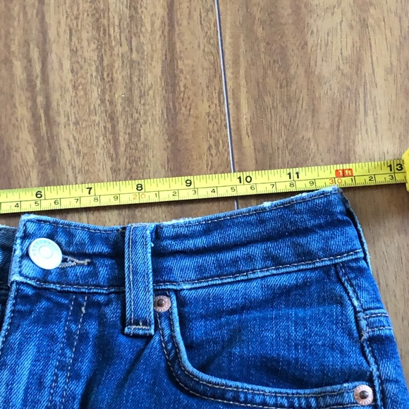 weekday mid wash high rise denim straight leg jean - Picture 4 of 6